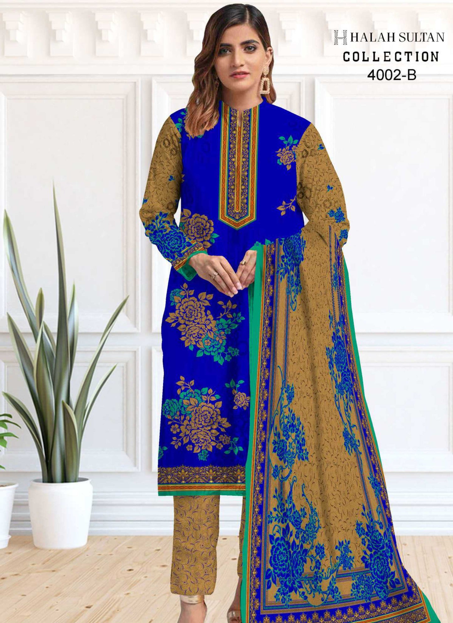 Halah Sultan Lawn 4002B vol1 2024