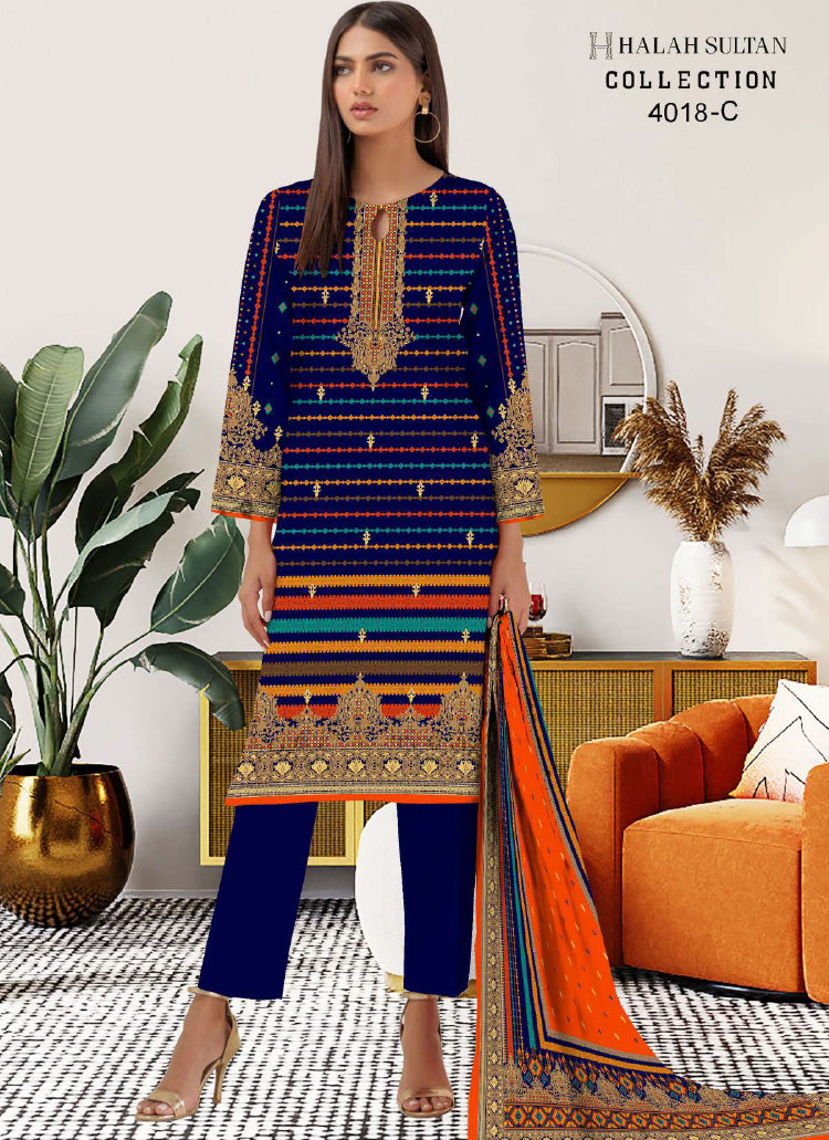Halah Sultan Lawn 4018c vol2 2024