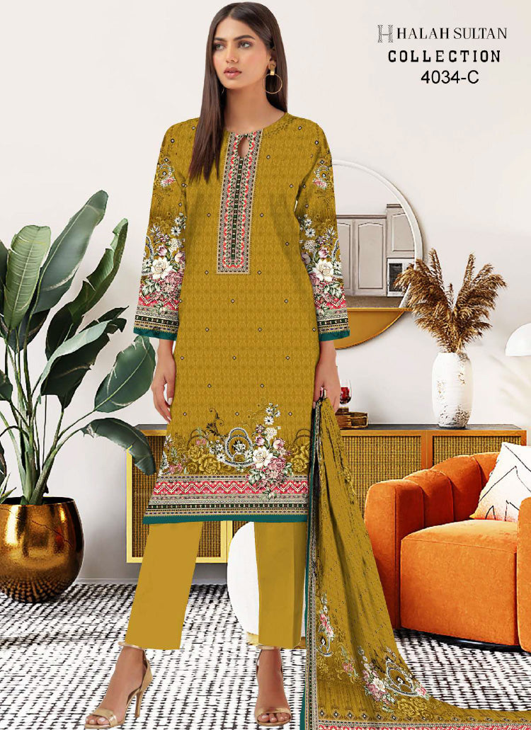 Halah Sultan Lawn 4034c vol2 2024