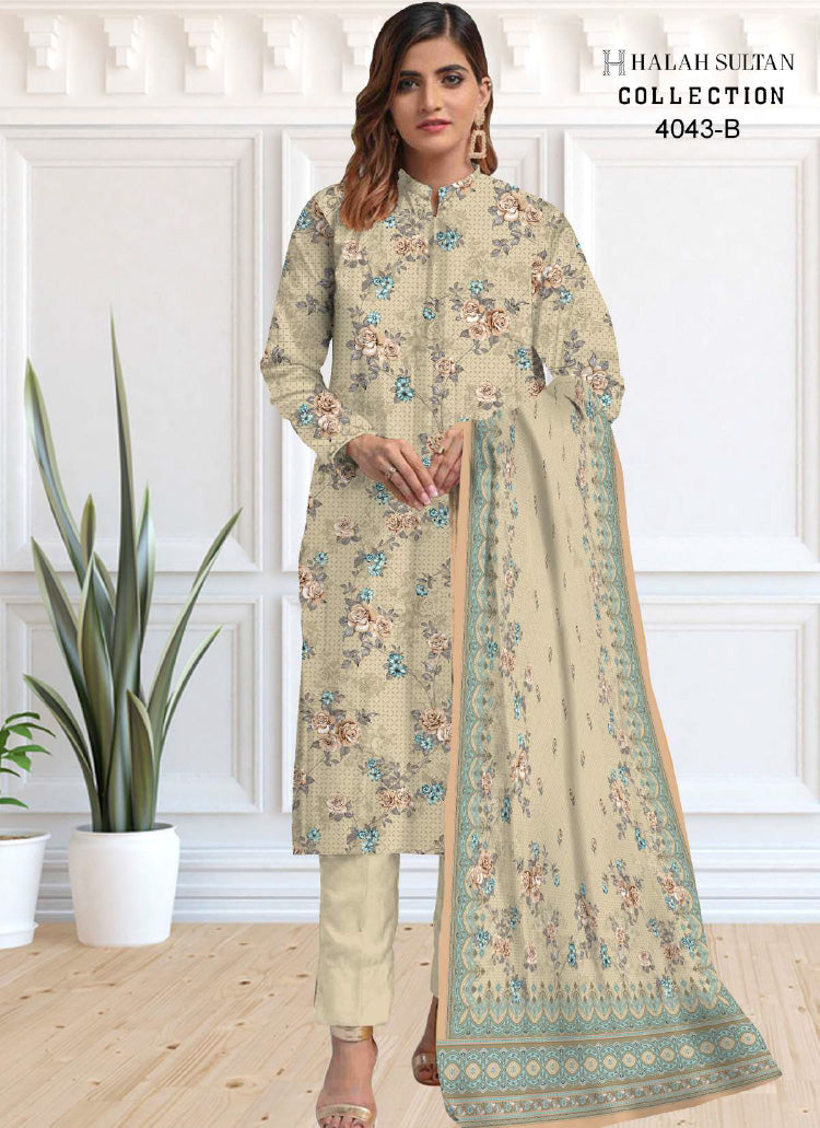 Halah Sultan Lawn 4043b vol3 2024