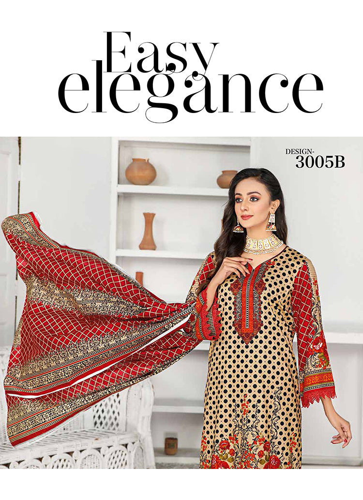 Halah Sultan Classic Lawn vol1 3005-B-2022