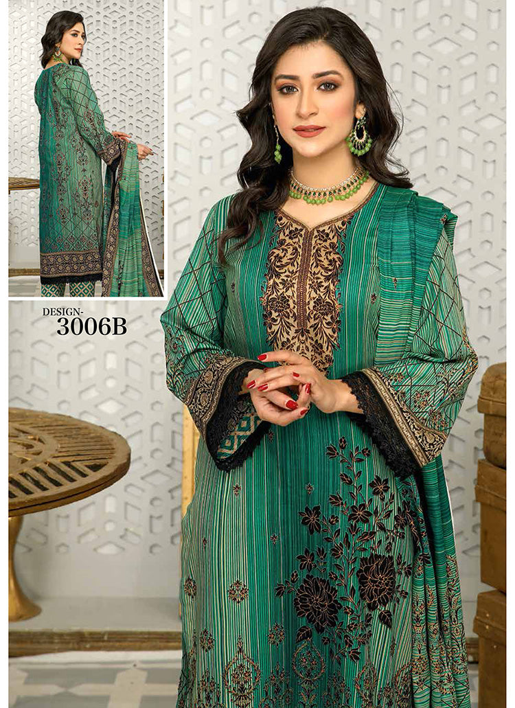 Halah Sultan Classic Lawn vol1 3006-b-2022