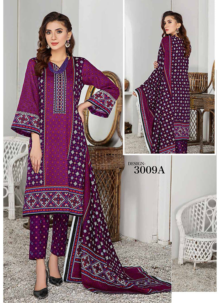 Halah Sultan Classic Lawn vol1 3009-a-2022