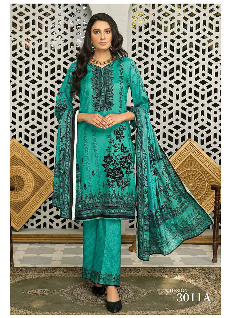Halah Sultan Classic Lawn vol1 3011-a-2022