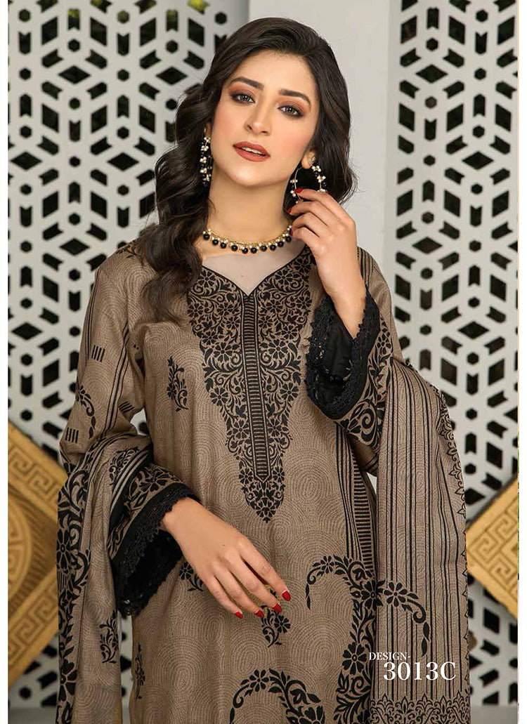 Halah Sultan Classic Lawn vol1 3013-c-2022