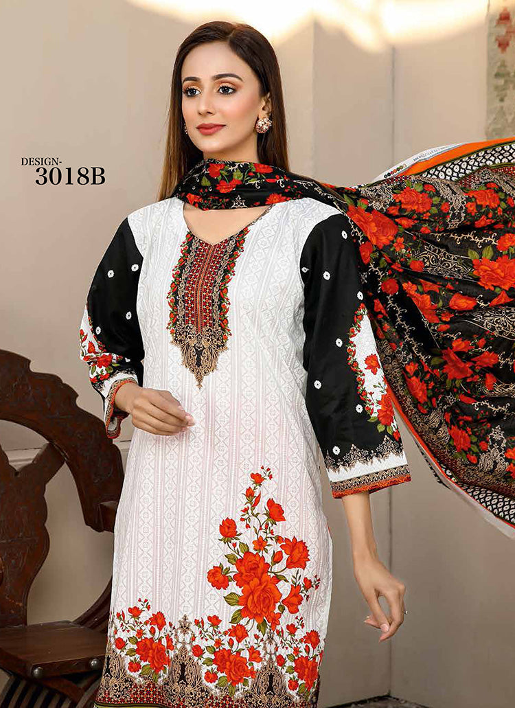 Halah Sultan Classic Lawn vol1 3018-b-2022