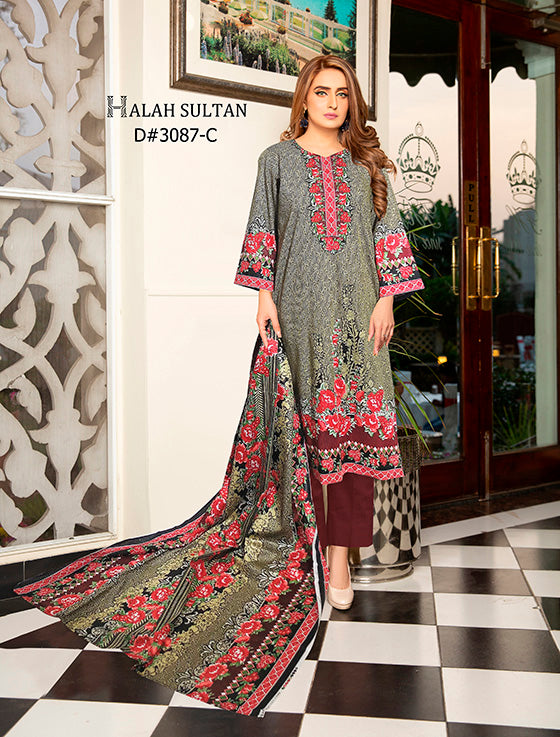 Halah Sultan Summer Collection vol5 3087-C