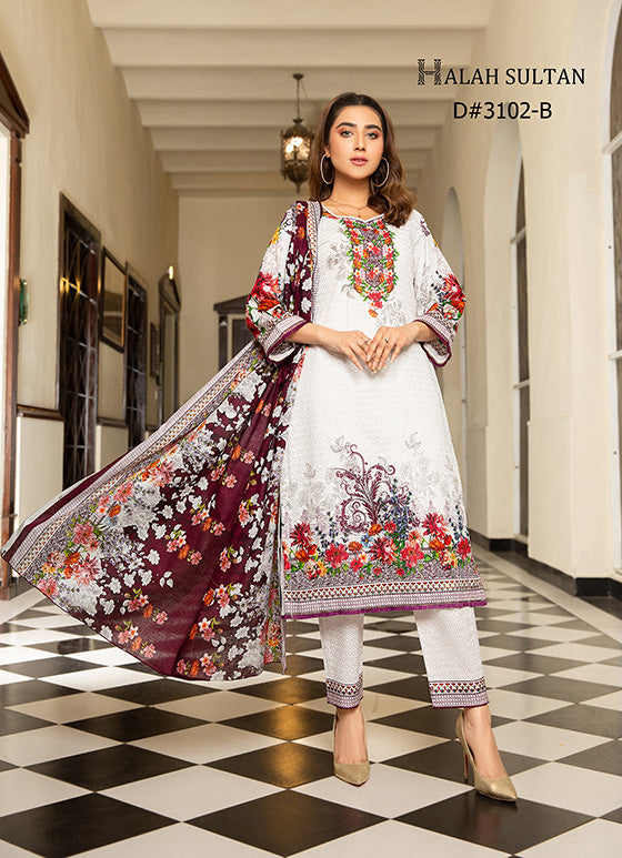 Halah Sultan Summer Collection vol5 3102B