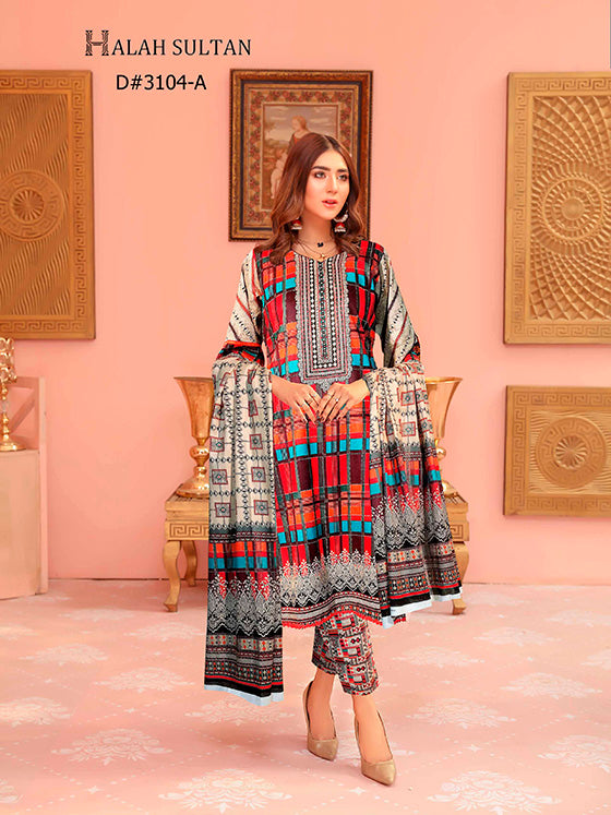 Halah Sultan Summer Collection vol5 3104A