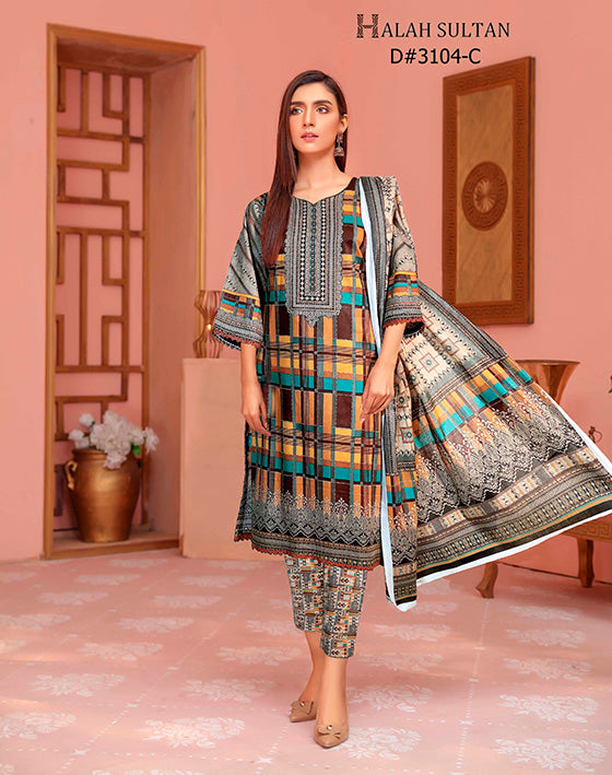 Halah Sultan Summer Collection vol5 3104C