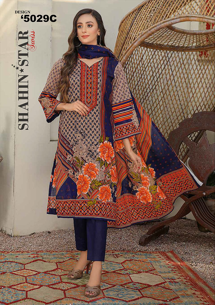 Shahin Swiss Premier Lawn-5029c-vol2