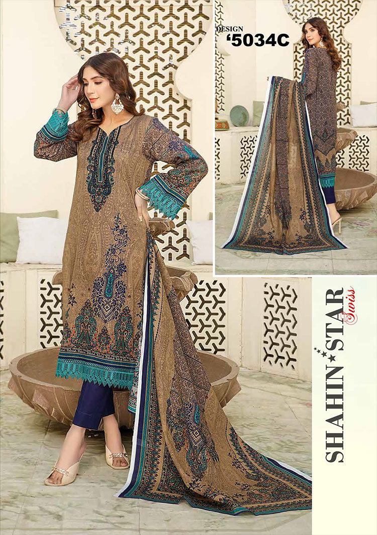 Shahin Swiss Premier Lawn-5034c-vol2