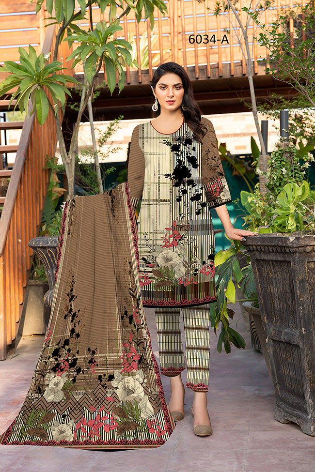 Classic Linen Winter Collection-Vol3-6034-A-21