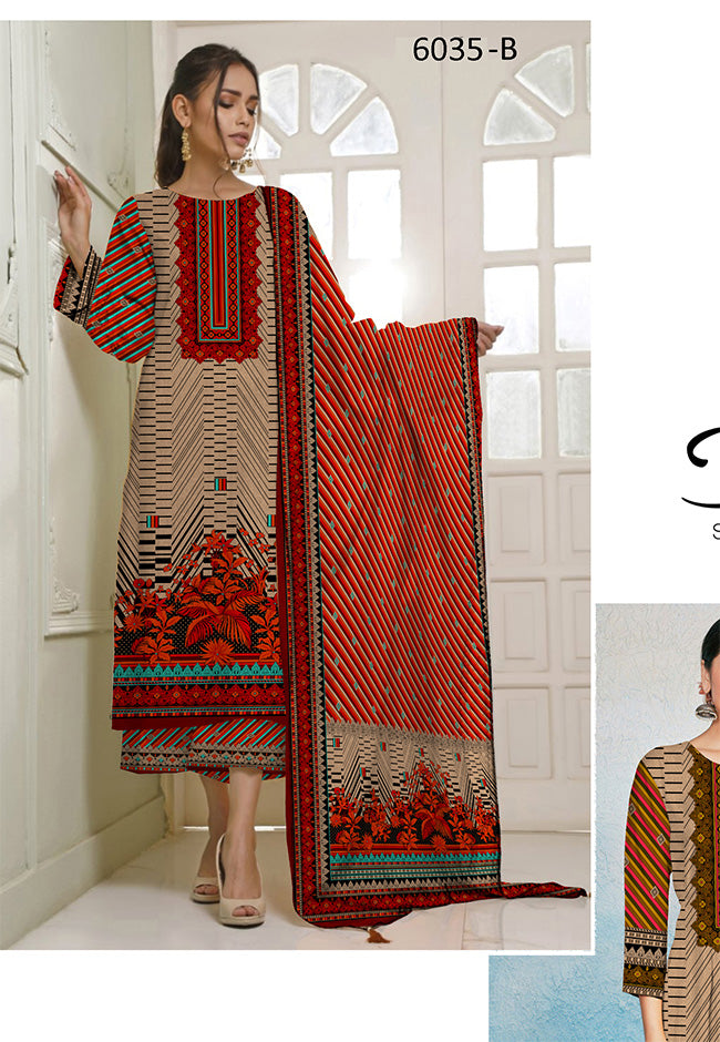 Classic Linen Winter Collection-Vol3-6035-B-21