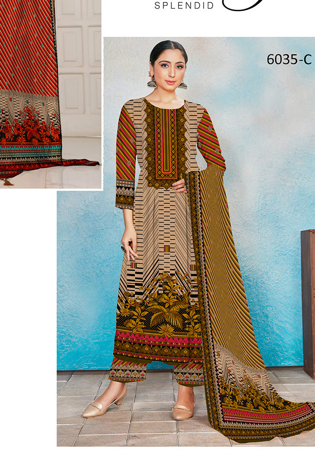 Classic Linen Winter Collection-Vol3-6035-C-21