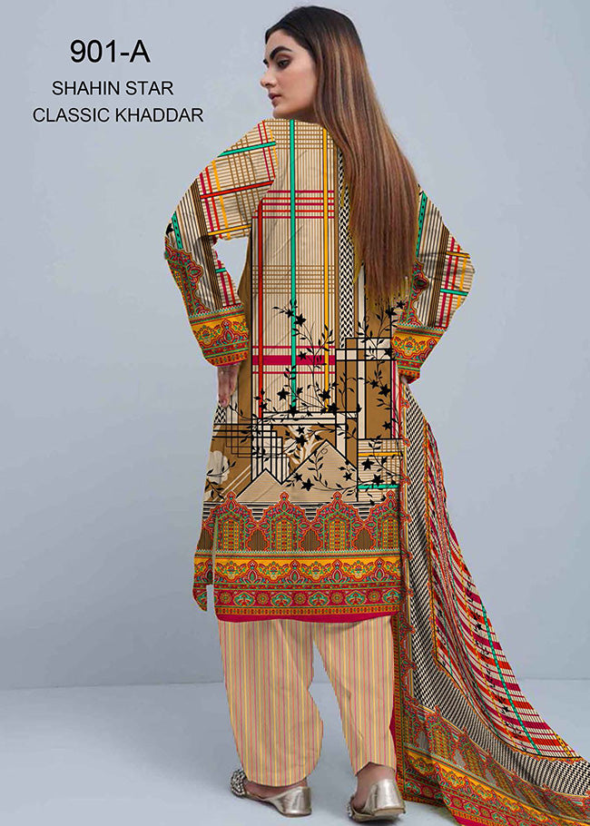 Classic Khaddar Winter Collection-Vol1-901A-21-B
