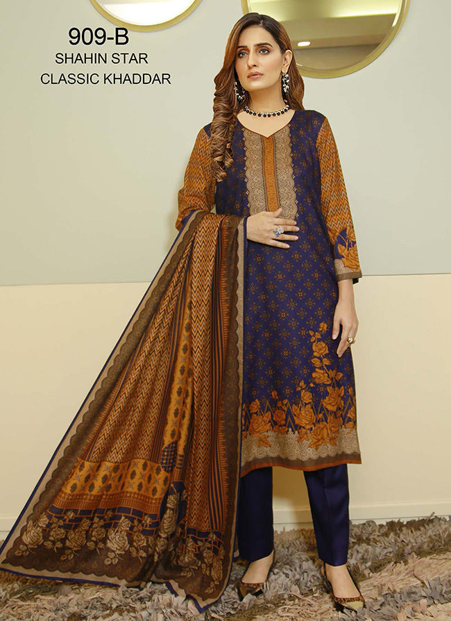 classic Khaddar Winter Collection-Vol1-909B-21