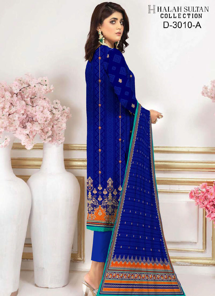Halah Sultan Lawn Collection 3010a23 vol1