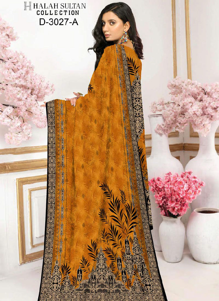Halah Sultan Lawn Collection 3027a23 vol1