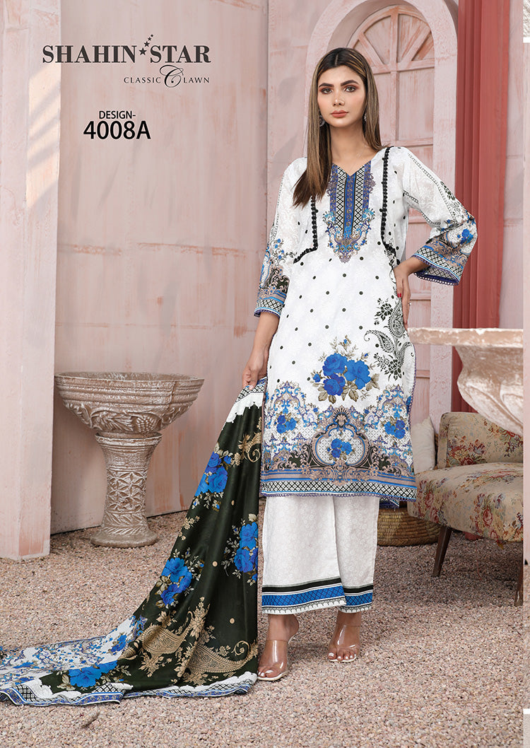 Shahin Star Classic Lawn vol1 4008-a-2022