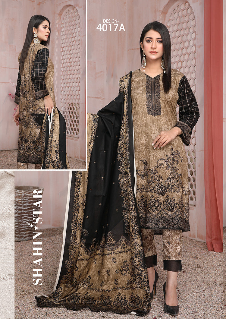Shahin Star Classic Lawn vol1 4017-a-2022
