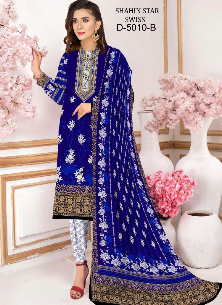 Shahin Swiss Lawn-501023-B-Vol1