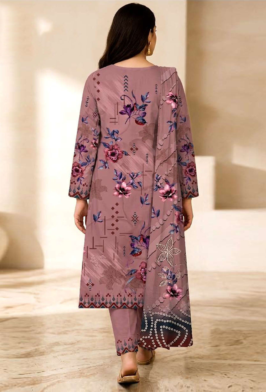 D# 11084 Lawn 3 Pcs Unstitched