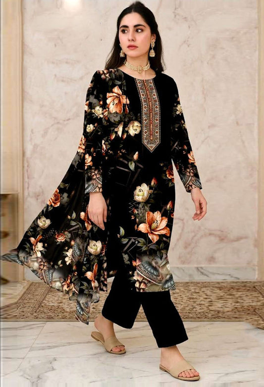 D# 11088 Lawn 3 Pcs Unstitched