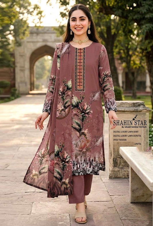 D# 11089 Lawn 3 Pcs Unstitched