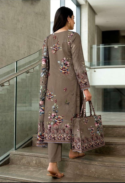 D# 11093 Lawn 3 Pcs Unstitched