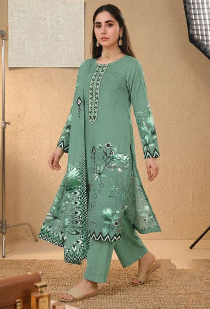 D# 11095 Lawn 3 Pcs Unstitched