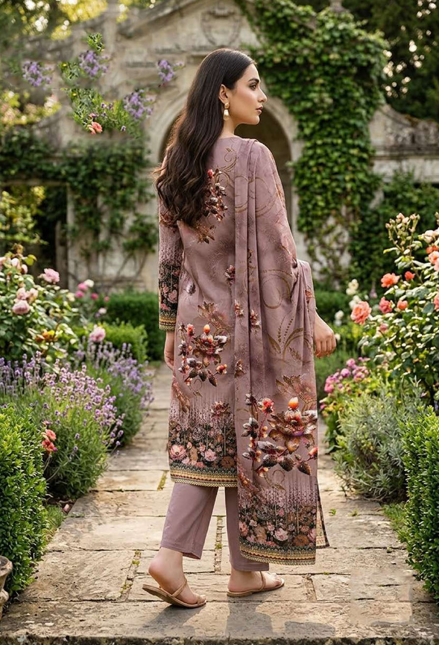 D# 11098 Lawn 3 Pcs Unstitched