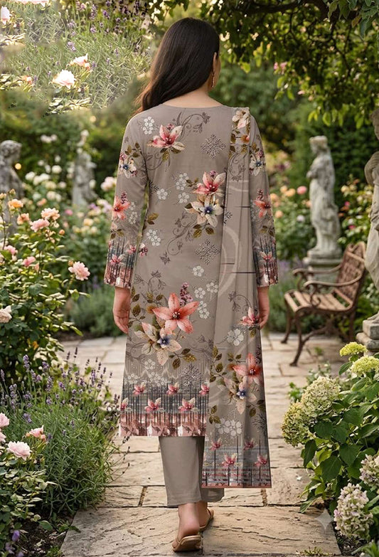 D# 11099 Lawn 3 Pcs Unstitched