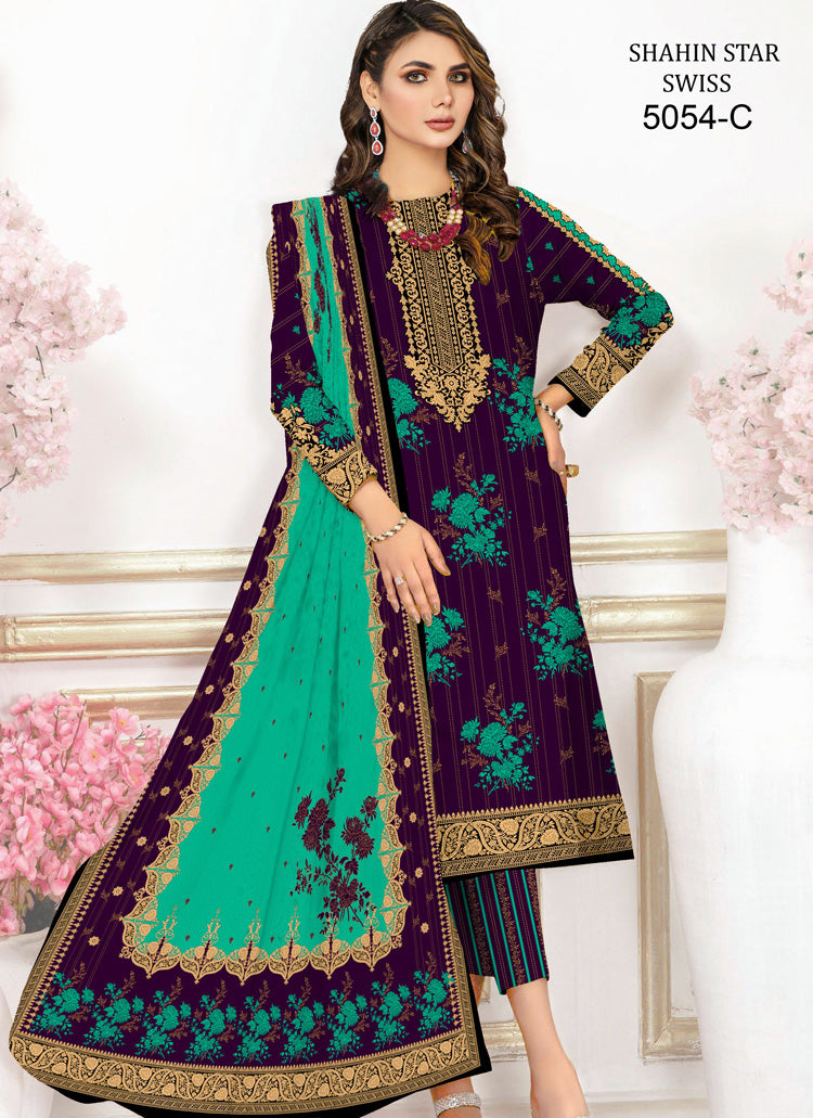 Shahin Classic Digital Swiss Lawn505423-c-vol2