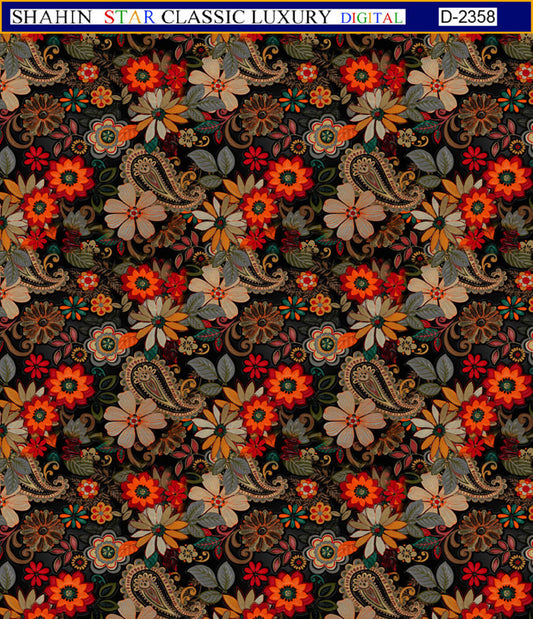 Shahin Star Classic Luxury Digital Single Lawn vol7-235823