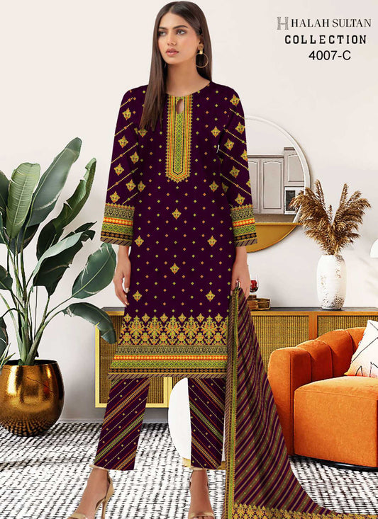 Halah Sultan Lawn 4007c vol1 2024