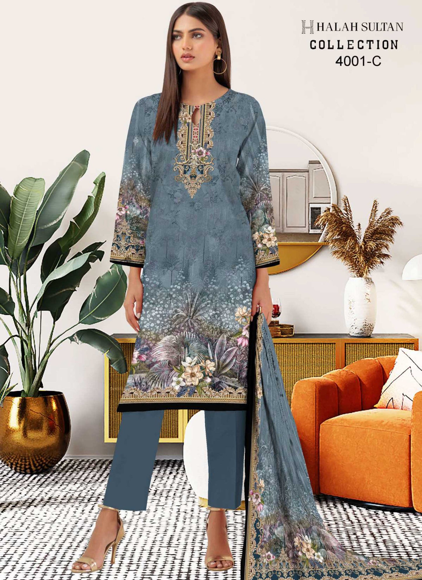Halah Sultan Lawn 4002A vol1 2024