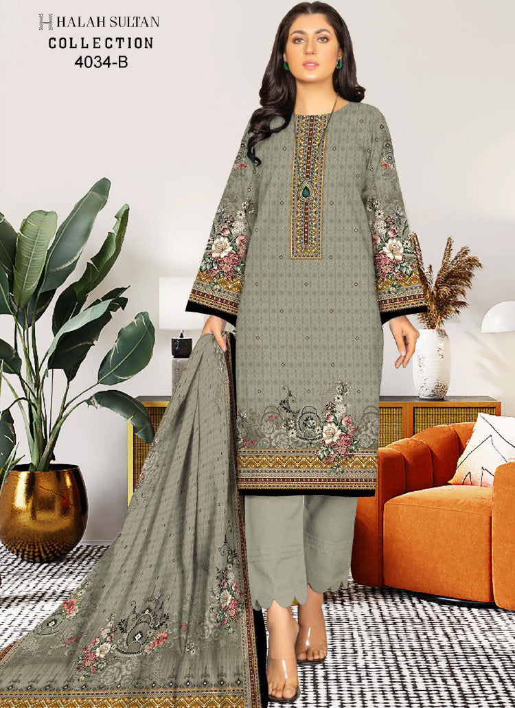 Halah Sultan Lawn 4034b vol2 2024