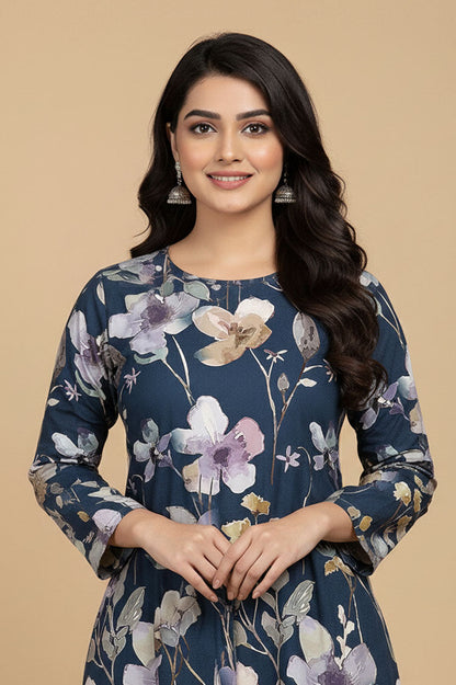 D # 03 PRINTED BANADORA 2 PCS SHIRT & TROUSER