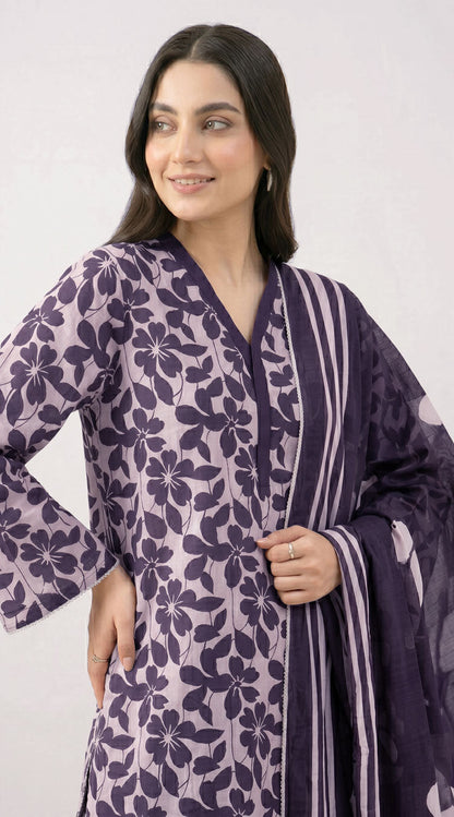 D# 4017 Banadora Lawn 3 Pcs Unstitched