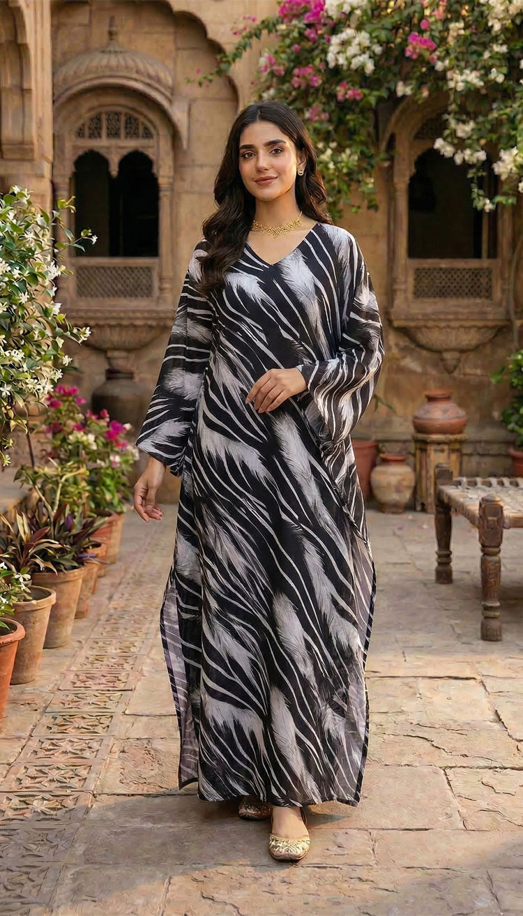 D # 503 BLACK KAFTAN