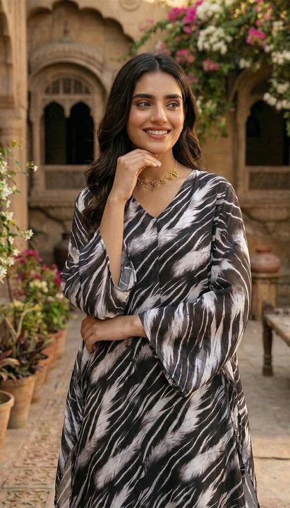 D # 503 BLACK KAFTAN