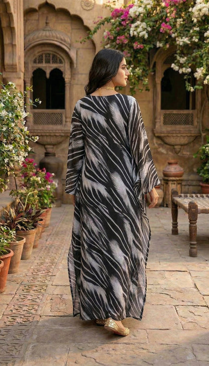 D # 503 BLACK KAFTAN