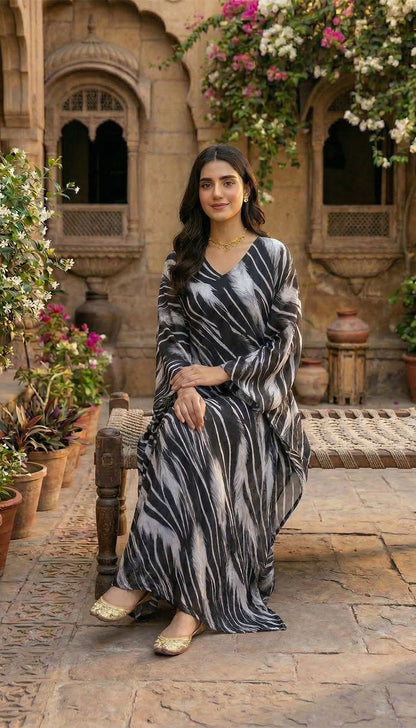 D # 503 BLACK KAFTAN