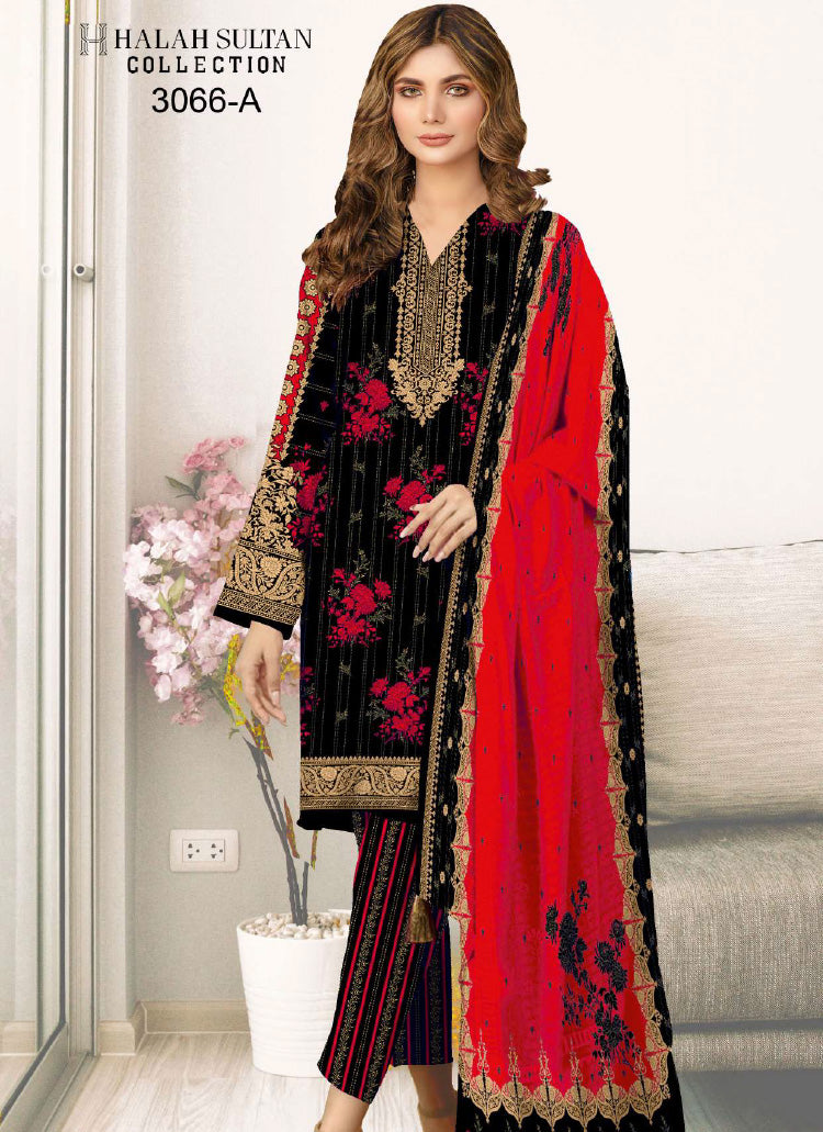 Halah Sultan Lawn Collection 3066a23 vol5