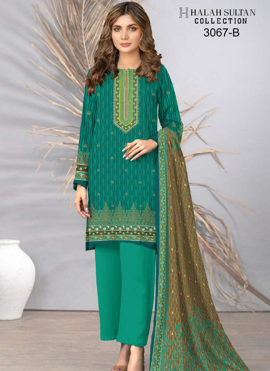 Halah Sultan Lawn Collection 3067b23 vol5