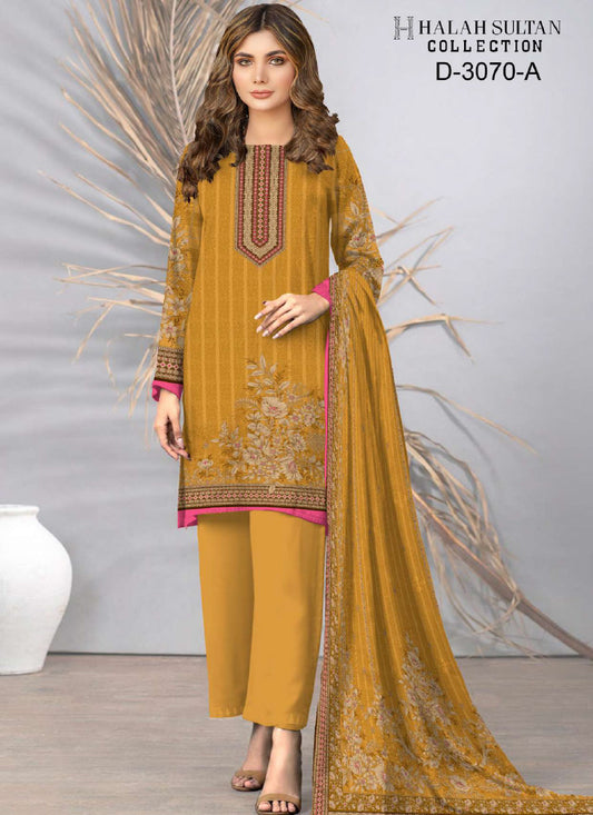 Halah Sultan Lawn Collection 3070a23 vol5