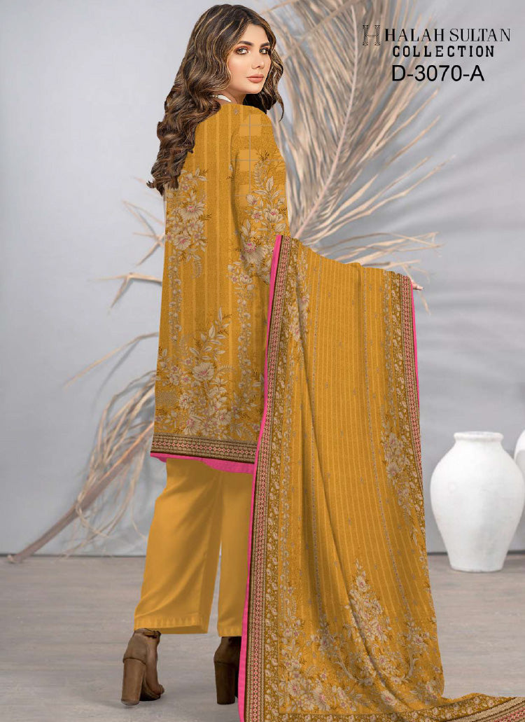 Halah Sultan Lawn Collection 3070a23 vol5
