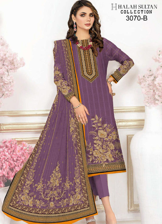 Halah Sultan Lawn Collection 3070b23 vol5