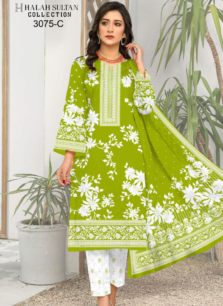 Halah Sultan Lawn Collection 3075c23 vol5
